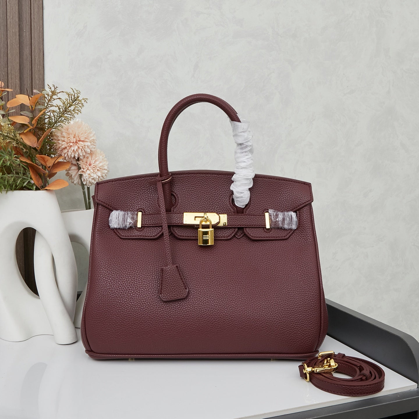 HERMÈS BIRKIN 30 EPSOM GRIS ASPHALT HAND TASTHE - 1:1 HIGH END