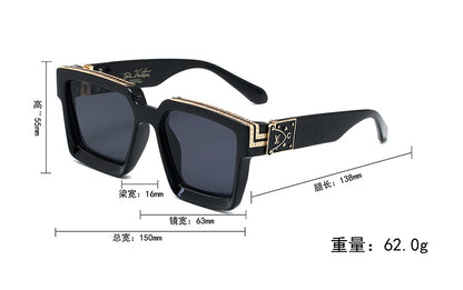 LOUIS VUITTON OVERSIZED SQUARE SUNGLASSES – FULL SET – 1:1 HIGH END