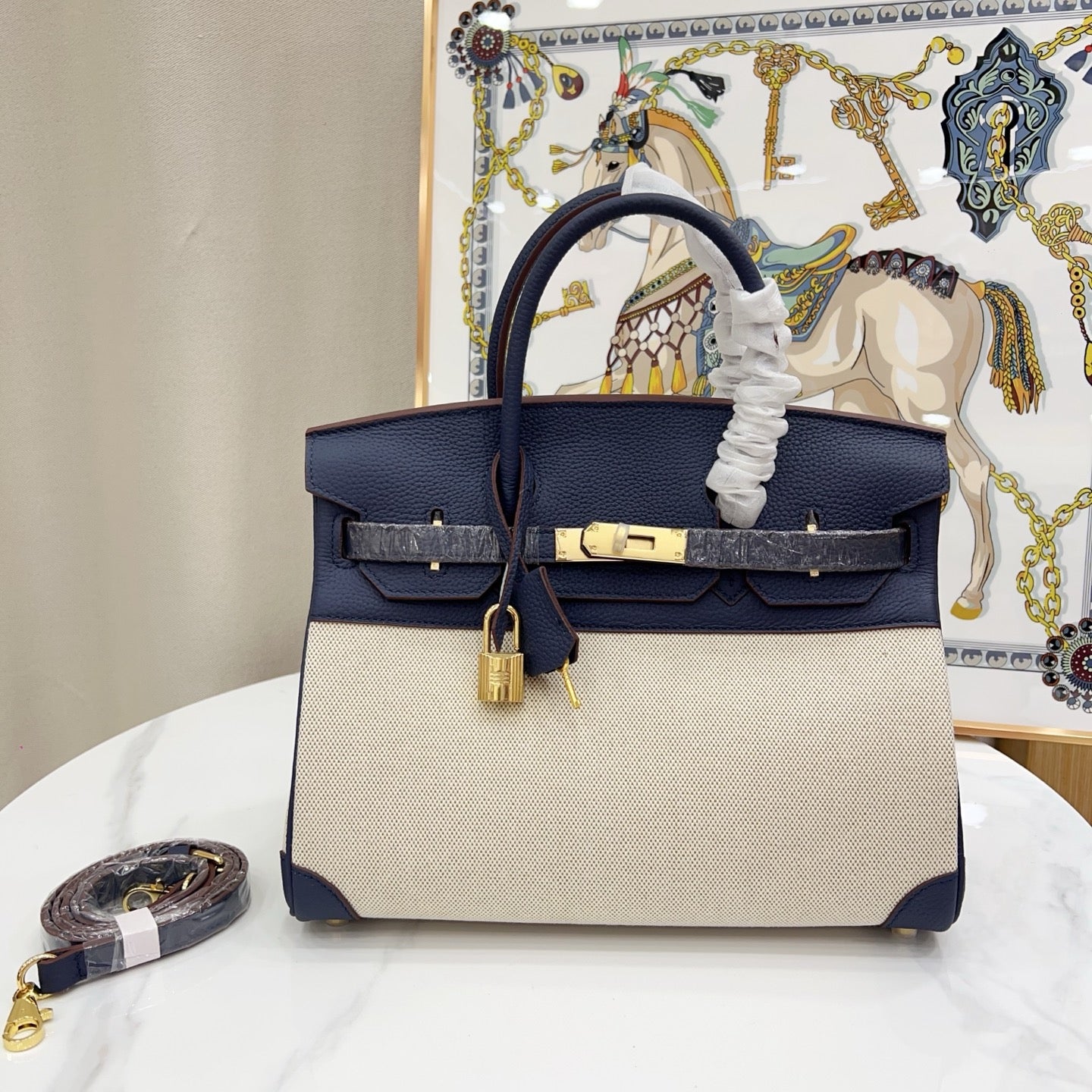 HERMÈS BIRKIN FRAY SWIFT 25CM TASCHE - 1:1 HIGH END