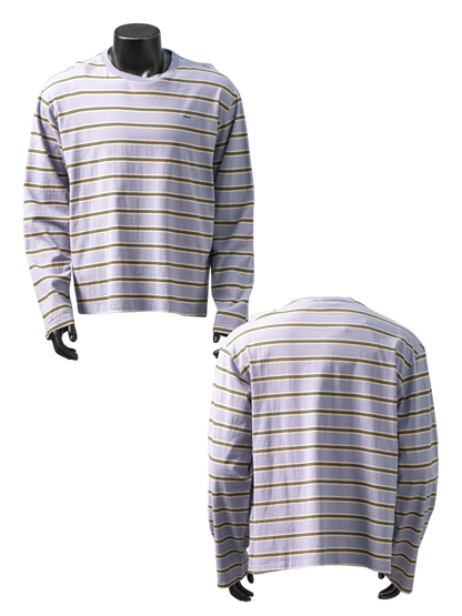 PRADA STRIPED LONG SLEEVE T-SHIRT– 1:1 HIGH END
