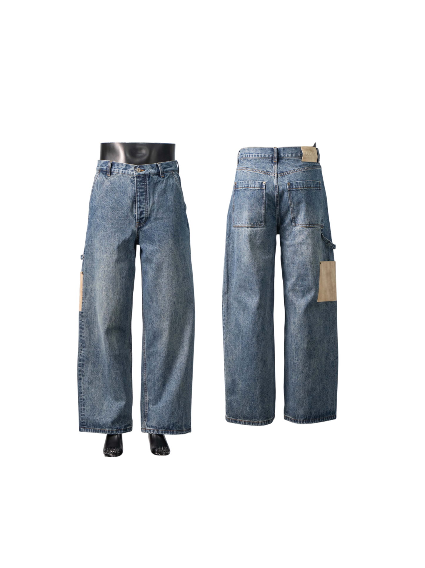 LOEWE ANAGRAM PATCH DENIM JEANS– 1:1 HIGH END