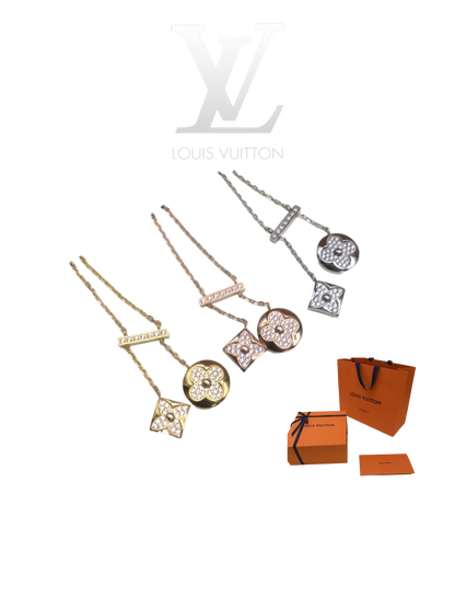 LOUIS VUITTON IDYLLE BLOSSOM NECKLACE  – Full Set  - 1:1 HIGH END