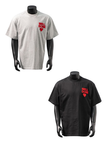 WE11DONE LOVE HEART T-SHIRT – 1:1 HIGH END