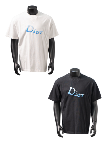 DIOR GRADIENT GRAFFITI EMBROIDERY T-SHIRT– 1:1 HIGH END