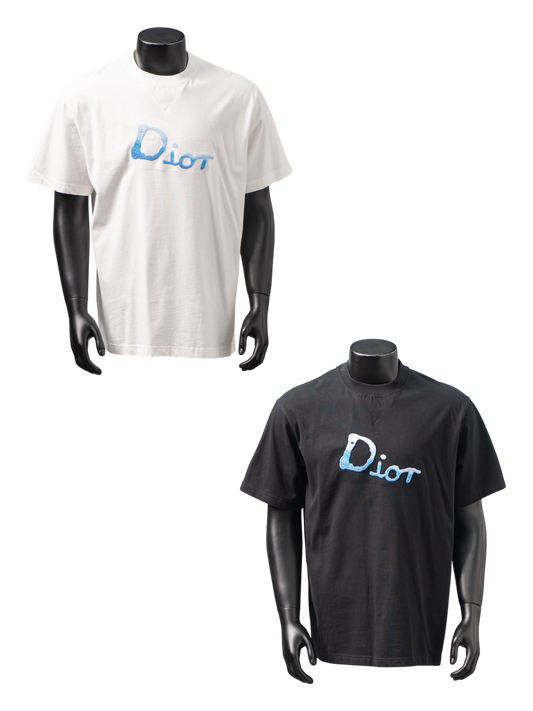 DIOR GRADIENT GRAFFITI EMBROIDERY T-SHIRT– 1:1 HIGH END