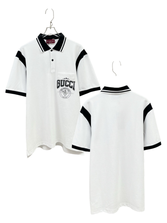 GUCCI CONTRAST COLLAR LOGO POLO SHIRT– 1:1 HIGH END