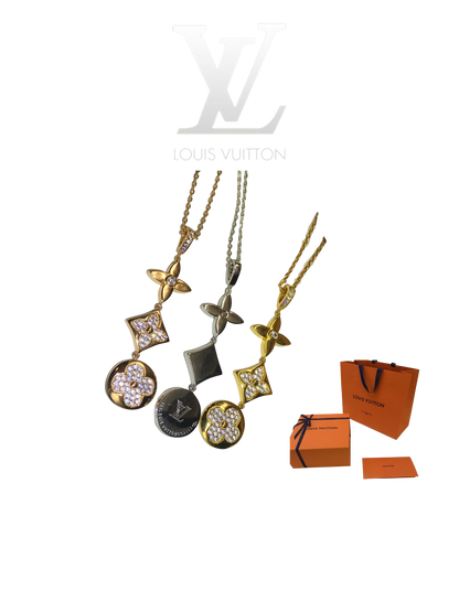 LOUIS VUITTON COLOR BLOSSOM NECKLACE  – Full Set  - 1:1 HIGH END