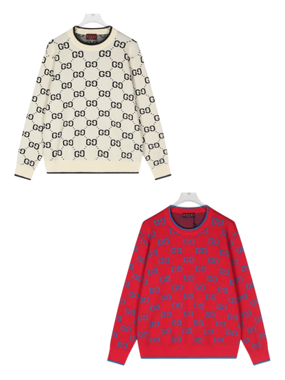 GUCCI GG MONOGRAM KNIT SWEATER – 1:1 HIGH END