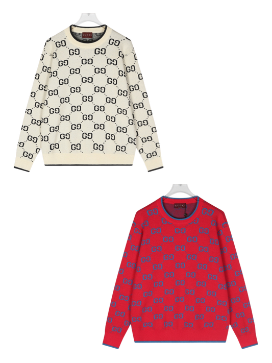 GUCCI GG MONOGRAM KNIT SWEATER – 1:1 HIGH END
