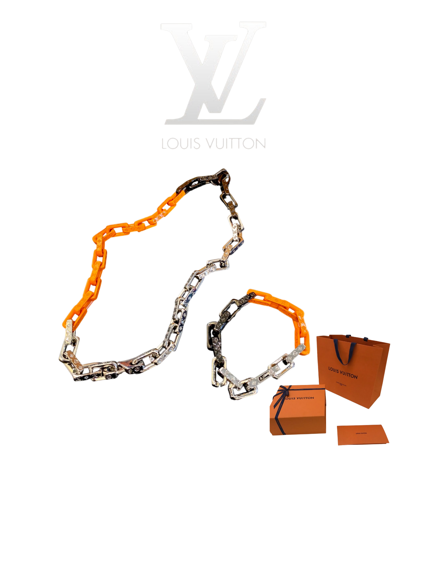 LOUIS VUITTON WORLD TOUR BRACELET/NECKLACE  – Full Set  - 1:1 HIGH END
