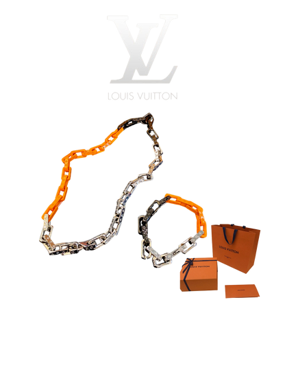 LOUIS VUITTON WORLD TOUR BRACELET/NECKLACE  – Full Set  - 1:1 HIGH END