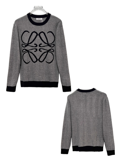 LOEWE BIG ANAGRAM RETRO JACQUARD SWEATER– 1:1 HIGH END