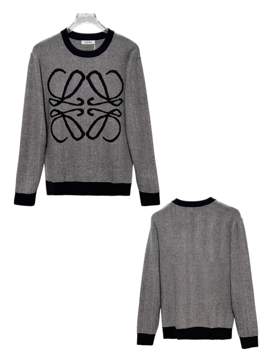 LOEWE BIG ANAGRAM RETRO JACQUARD SWEATER– 1:1 HIGH END