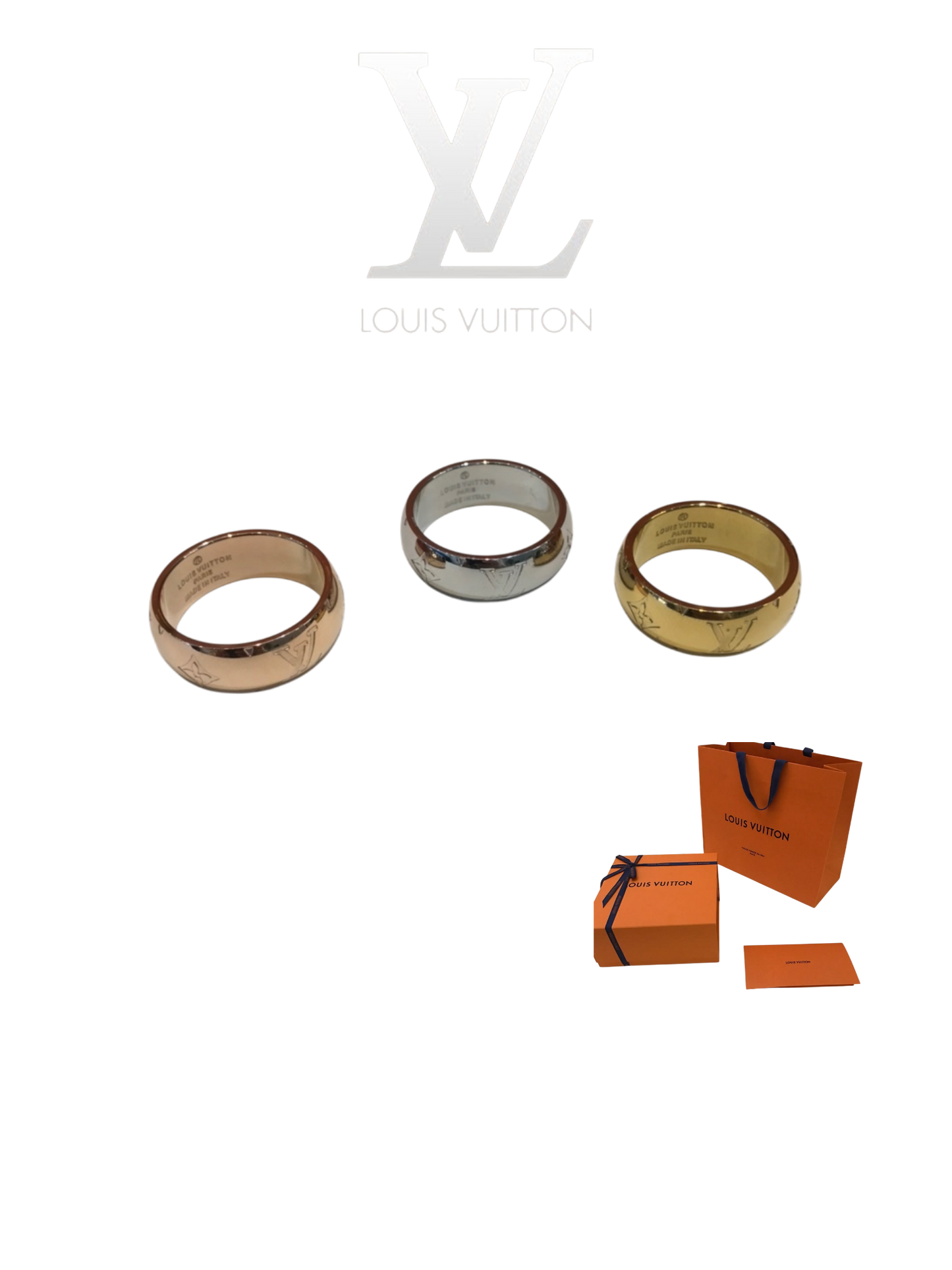 LOUIS VUITTON INSTINCT RING – Full Set  - 1:1 HIGH END