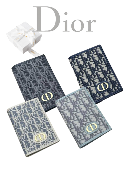 DIOR OBLIQUE CD RETRO PASSPORT HOLDER COLLECTION – FULL SET – 1:1 HIGH END