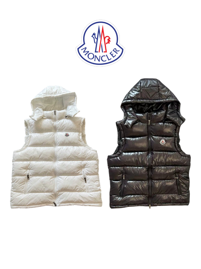 MONCLER HOODED DOWN VEST – 1:1 HIGH END