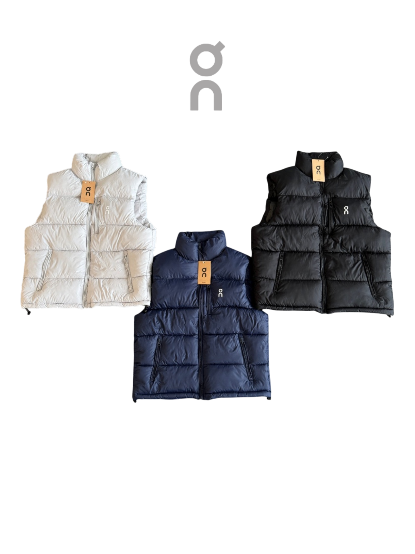 ON RUNNING RUNNING STAND COLLAR VEST – 1:1 HIGH END