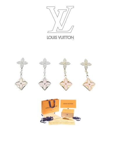 LOUIS VUITTON COLOR BLOSSOM BB EARRINGS – FULL SET – 1:1 HIGH END