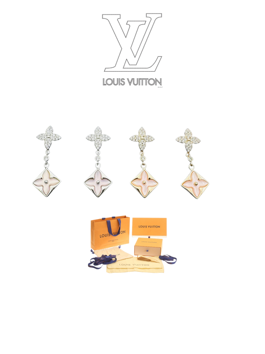 LOUIS VUITTON COLOR BLOSSOM BB EARRINGS – FULL SET – 1:1 HIGH END