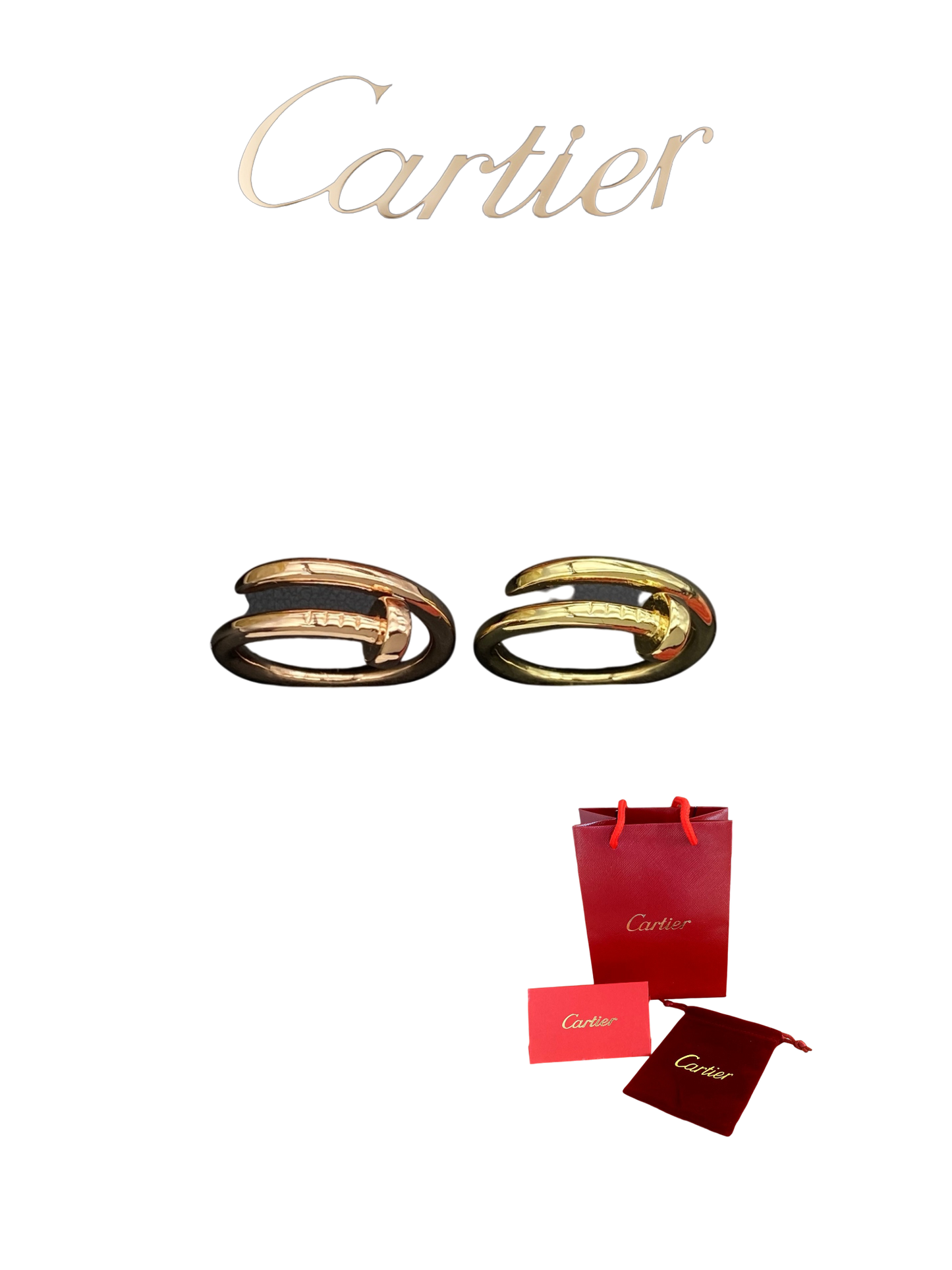 CARTIER JUSTE UN CLOU RING – Full Set - 1:1 HIGH END