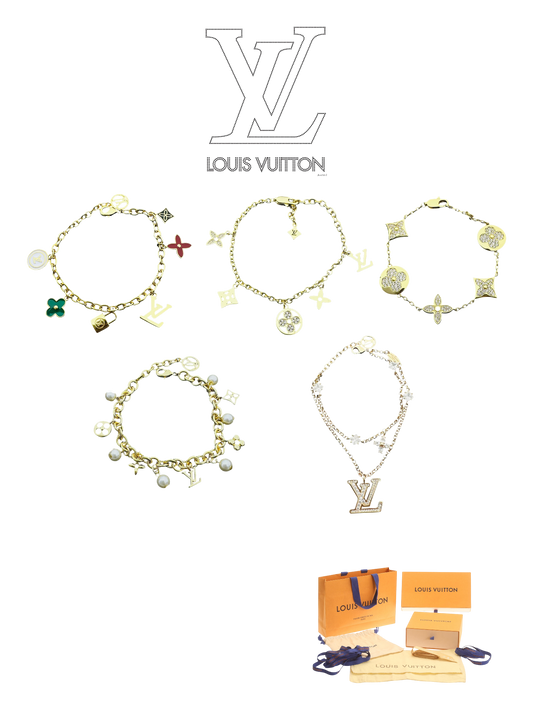 LOUIS VUITTON MONOGRAM BRACELET – Full Set - 1:1 HIGH END