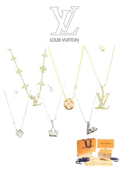 LOUIS VUITTON MONOGRAM CHARMS NECKLACE – FULL SET – 1:1 HIGH END