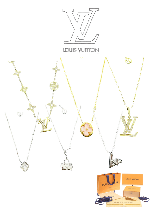 LOUIS VUITTON MONOGRAM CHARMS NECKLACE – FULL SET – 1:1 HIGH END