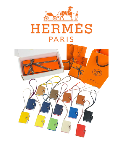 HERMÈS CARMEN NOTEBOOK CHARM – FULL SET – 1:1 HIGH END