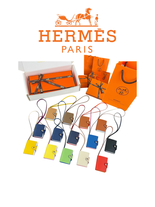 HERMÈS CARMEN NOTEBOOK CHARM – FULL SET – 1:1 HIGH END