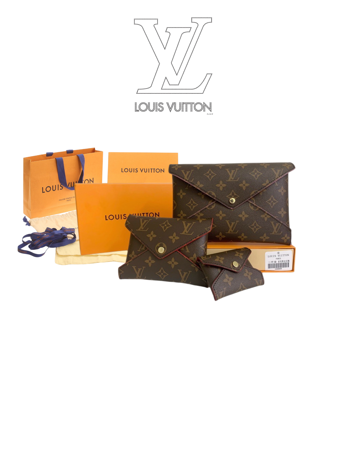 LOUIS VUITTON POCHETTE KIRIGAMI SET – FULL SET – 1:1 HIGH END