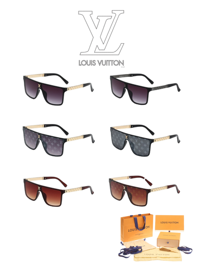 LOUIS VUITTON SHIELD SUNGLASSES – FULL SET – 1:1 HIGH END