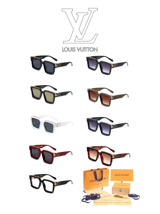 LOUIS VUITTON OVERSIZED SQUARE SUNGLASSES – FULL SET – 1:1 HIGH END