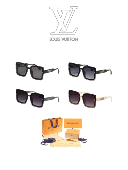 LOUIS VUITTON LV AURA SQUARE SUNGLASSES – FULL SET – 1:1 HIGH END