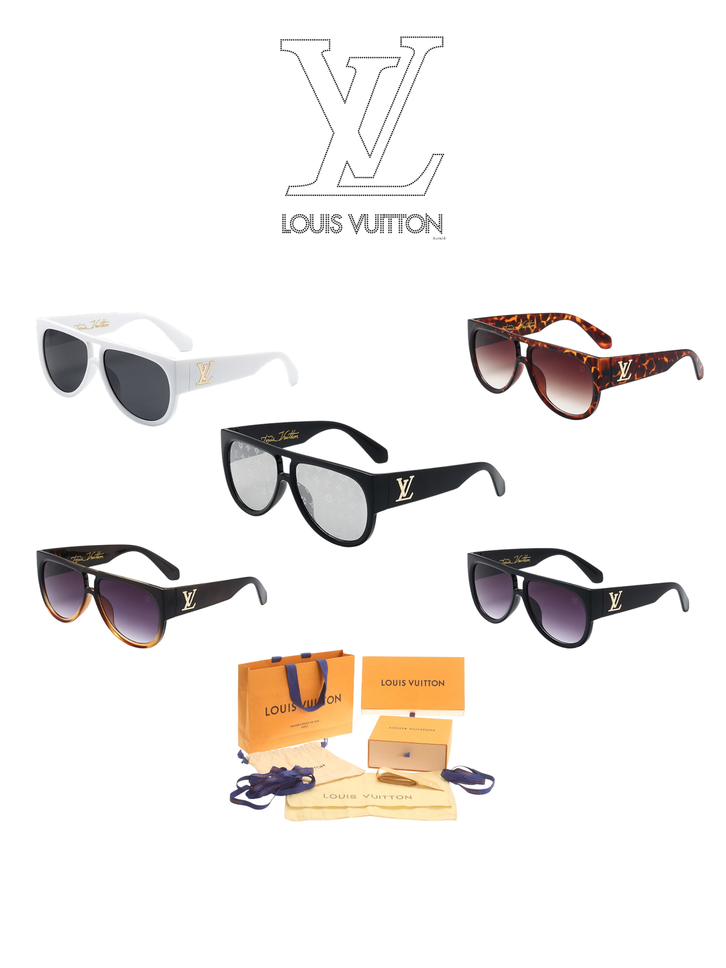 LOUIS VUITTON SHELBY Z1247E SUNGLASSES – FULL SET – 1:1 HIGH END