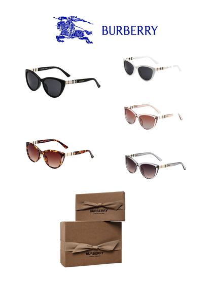 BURBERRY NOVA CHECK SUNGLASSES – FULL SET – 1:1 HIGH END