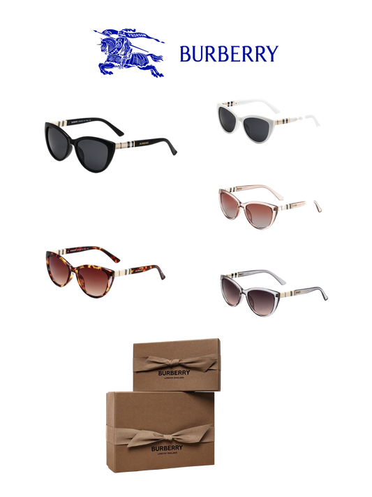 BURBERRY NOVA CHECK SUNGLASSES – FULL SET – 1:1 HIGH END
