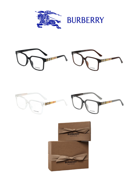 BURBERRY NOVA CHECK OPTICAL GLASSES – FULL SET – 1:1 HIGH END