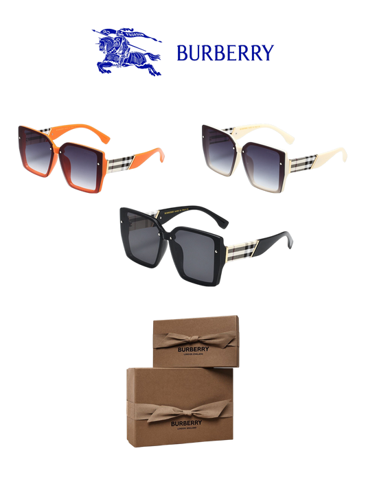 BURBERRY NOVA CHECK SUNGLASSES – FULL SET – 1:1 HIGH END