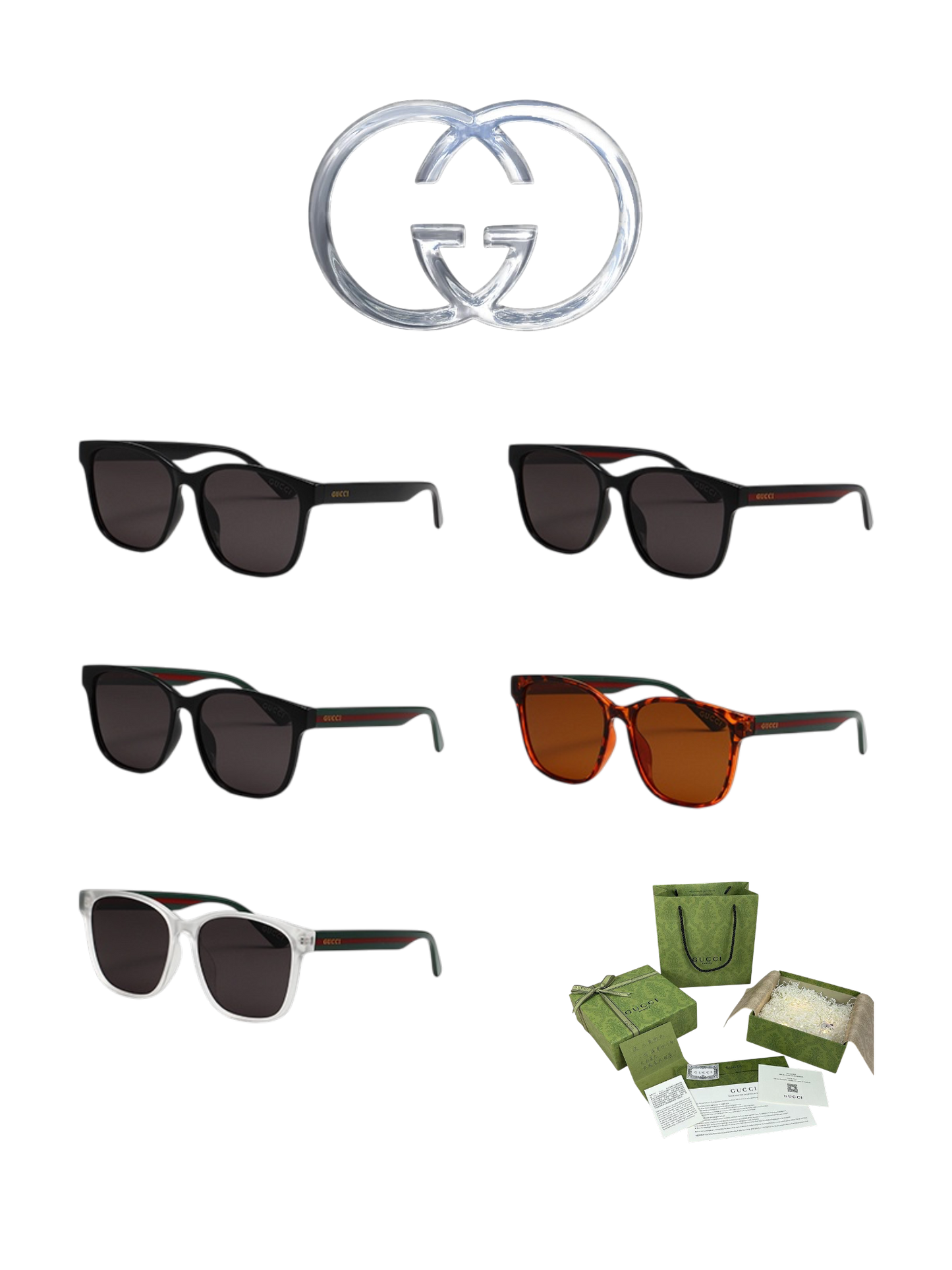 GUCCI GG0417SK SUNGLASSES – FULL SET – 1:1 HIGH END