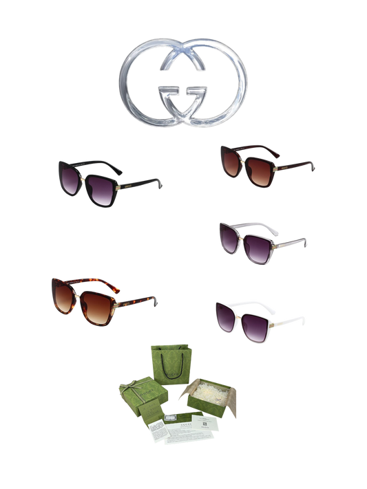 GUCCI CAT EYE SUNGLASSES – FULL SET – 1:1 HIGH END
