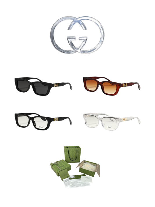 GUCCI CAT EYE OPTICAL GLASSES – FULL SET – 1:1 HIGH END