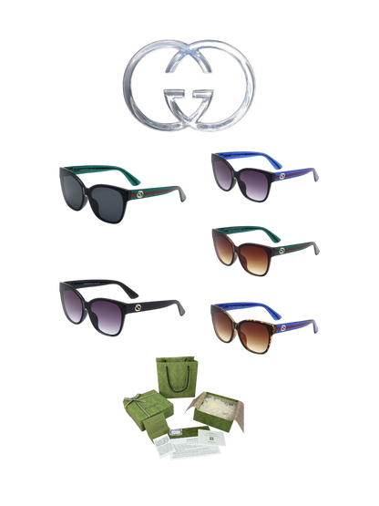 GUCCI BUTTERFLY SUNGLASSES – FULL SET – 1:1 HIGH END