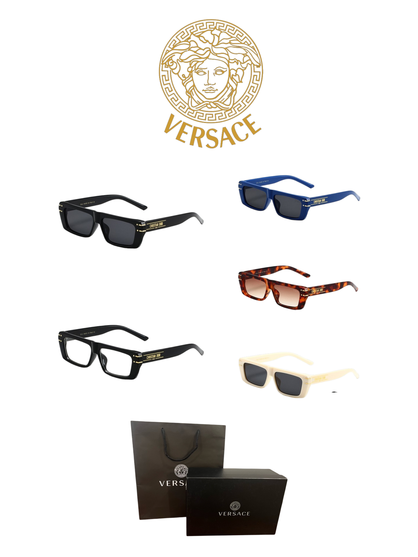 PRADA PR 13ZS SUNGLASSES – FULL SET – 1:1 HIGH END
