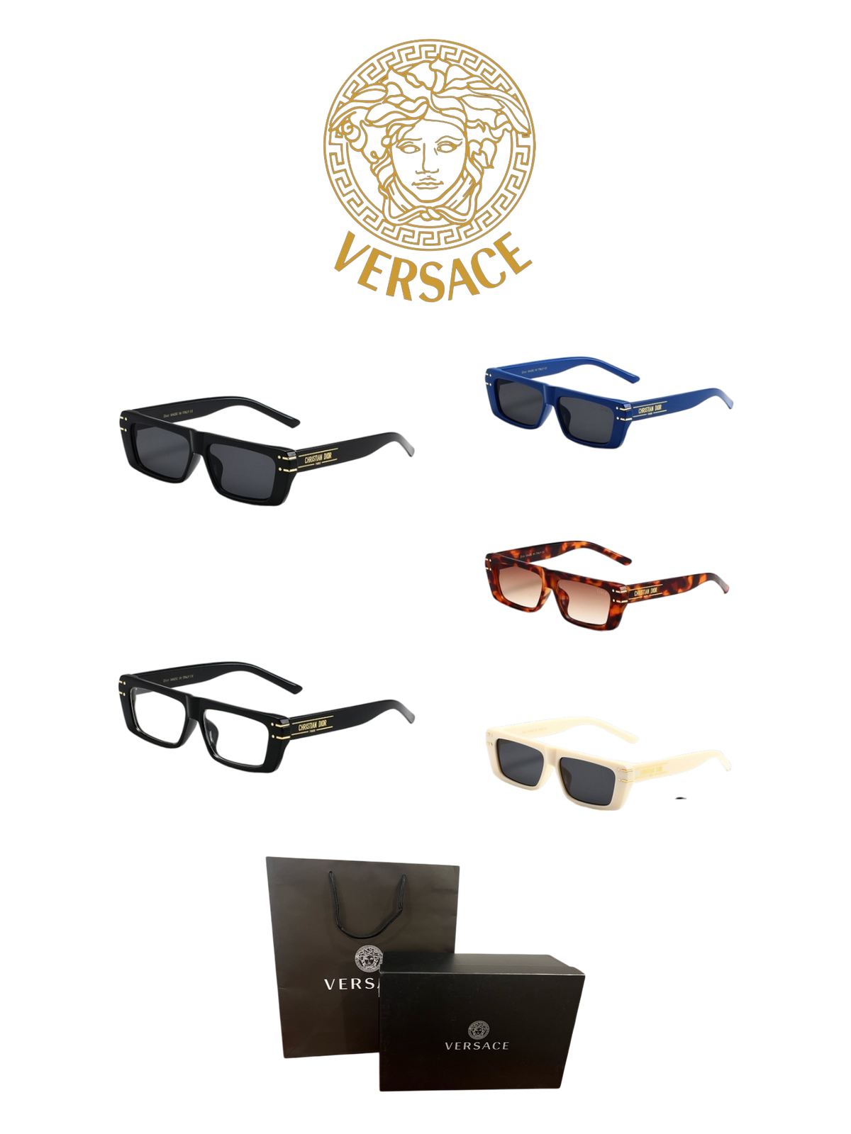 PRADA PR 13ZS SUNGLASSES – FULL SET – 1:1 HIGH END