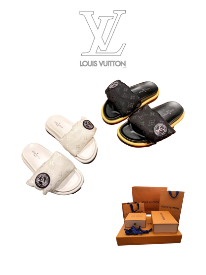 LOUIS VUITTON POOL PILLOW SANDALS – FULL SET – 1:1 HIGH END