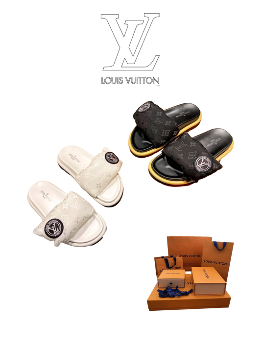 LOUIS VUITTON POOL PILLOW SANDALS – FULL SET – 1:1 HIGH END
