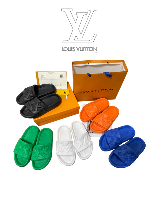 LOUIS VUITTON WATERFRONT MULE – FULL SET – 1:1 HIGH END