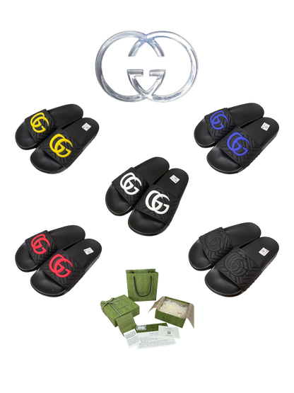 GUCCI WATERFRONT MONOGRAM MULE – FULL SET – 1:1 HIGH END