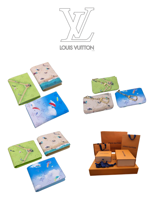 LOUIS VUITTON TRAVEL COLLECTION – PASSPORT COVER, WALLET & KEY POUCH – MONOGRAM CANVAS – FULL SET – 1:1 HIGH END