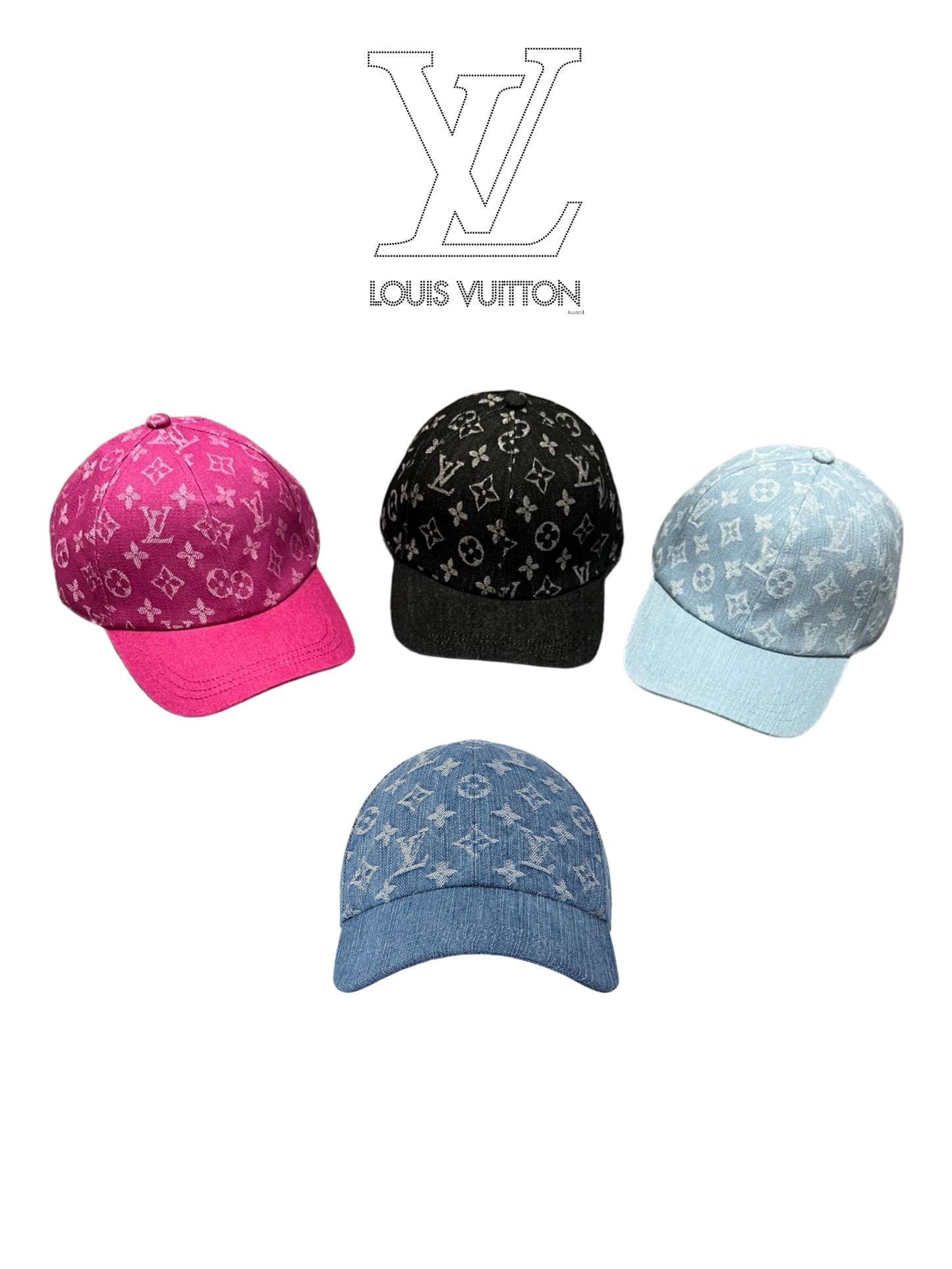 LOUIS VUITTON LV DENIM CAP – 1:1 HIGH END